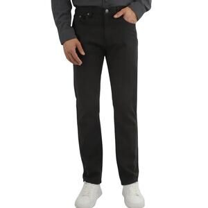 Jachs Men’s 5 Pocket Straight Fit Flex Waistband Pants in
Black Size 32x29